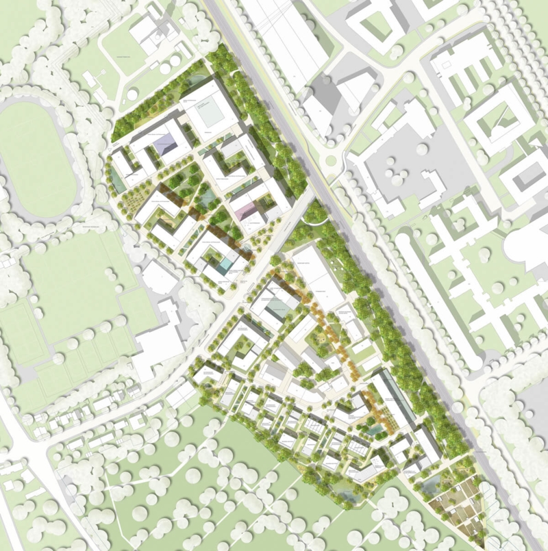 Urban dot Lageplan 2020 GBP Architekten