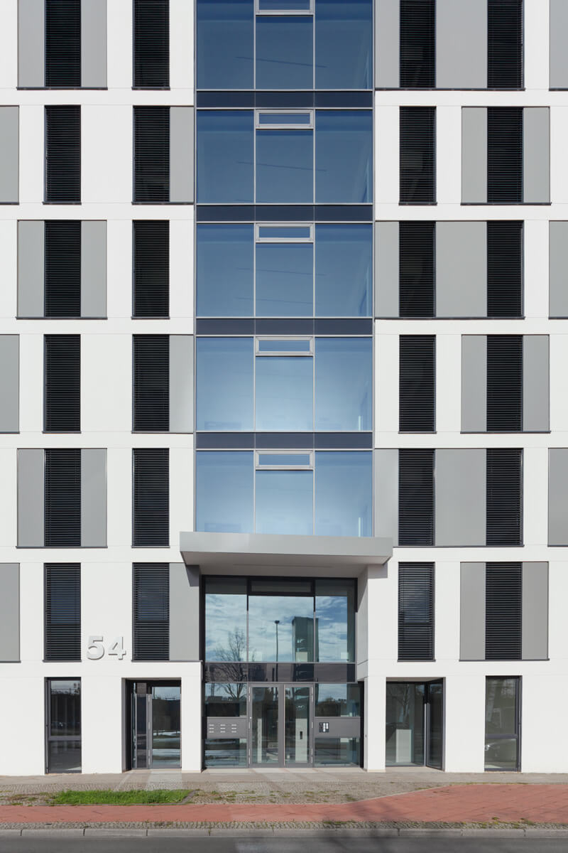 GBP-Architekten B5 Berlin-Adlershof Fassade-Nahaufnahme Foto Anastasia Hermann